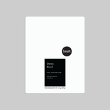 Coffee package labeled 'Stereo Blend' with 'heart' branding on a gray background